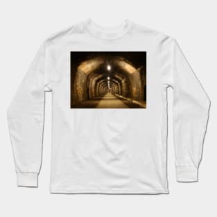 Cressbrook Tunnel, Derbyshire Long Sleeve T-Shirt